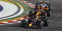 Bild zum Inhalt: Strafe nach "Divebomb": Sergio Perez schießt Albon aus den Punkten