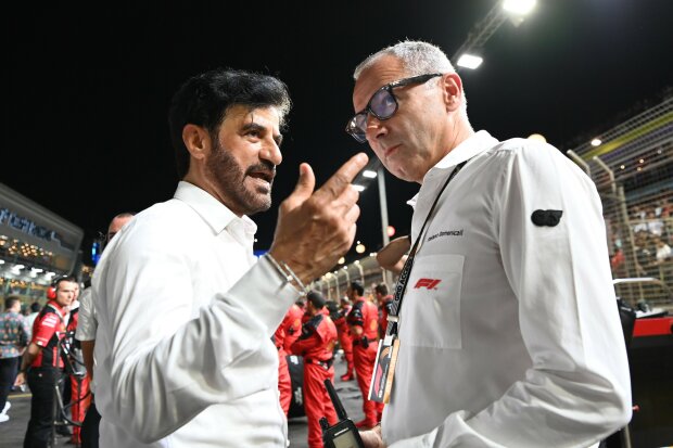 Mohammed bin Sulayem Stefano Domenicali  ~Mohammed bin Sulayem und Stefano Domenicali ~ 