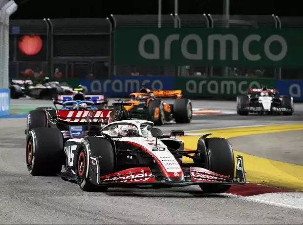 Kevin Magnussen, Oscar Piastri, Liam Lawson Titel-Bild zur News: Kevin Magnussen, Oscar Piastri, Liam Lawson
