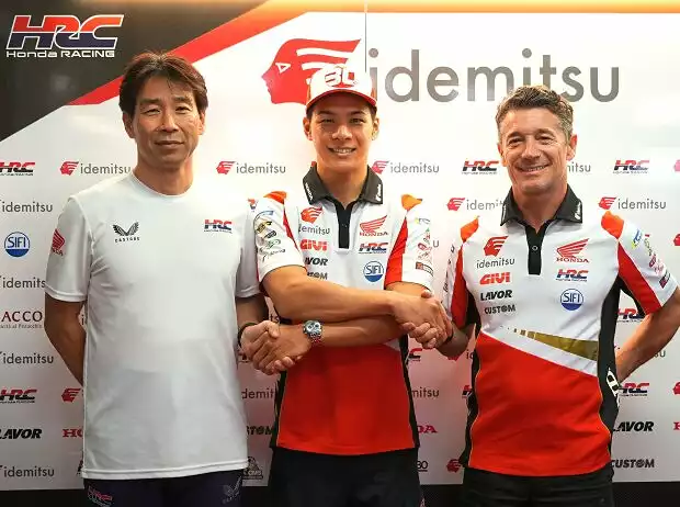 Titel-Bild zur News: Tetsuhiro Kuwata, Takaaki Nakagami, Lucio Cecchinello