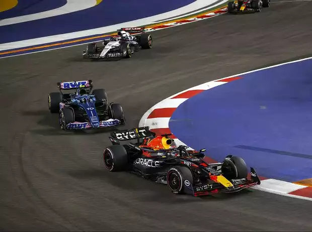 Max Verstappen, Pierre Gasly, Liam Lawson Titel-Bild zur News: Max Verstappen, Pierre Gasly, Liam Lawson