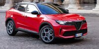 Das kleine Elektro-SUV von Alfa Romeo als Rendering