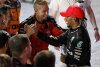 Hamiltons Singapur-Podium: Hat keiner von Mercedes mitgefeiert?