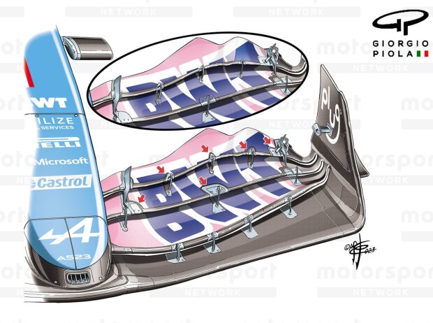 Das Update für den Alpine A523 in Singapur