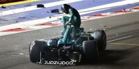 Lance Stroll hat beim Formel-1-Rennen in Singapur 2023 einen schweren Unfall