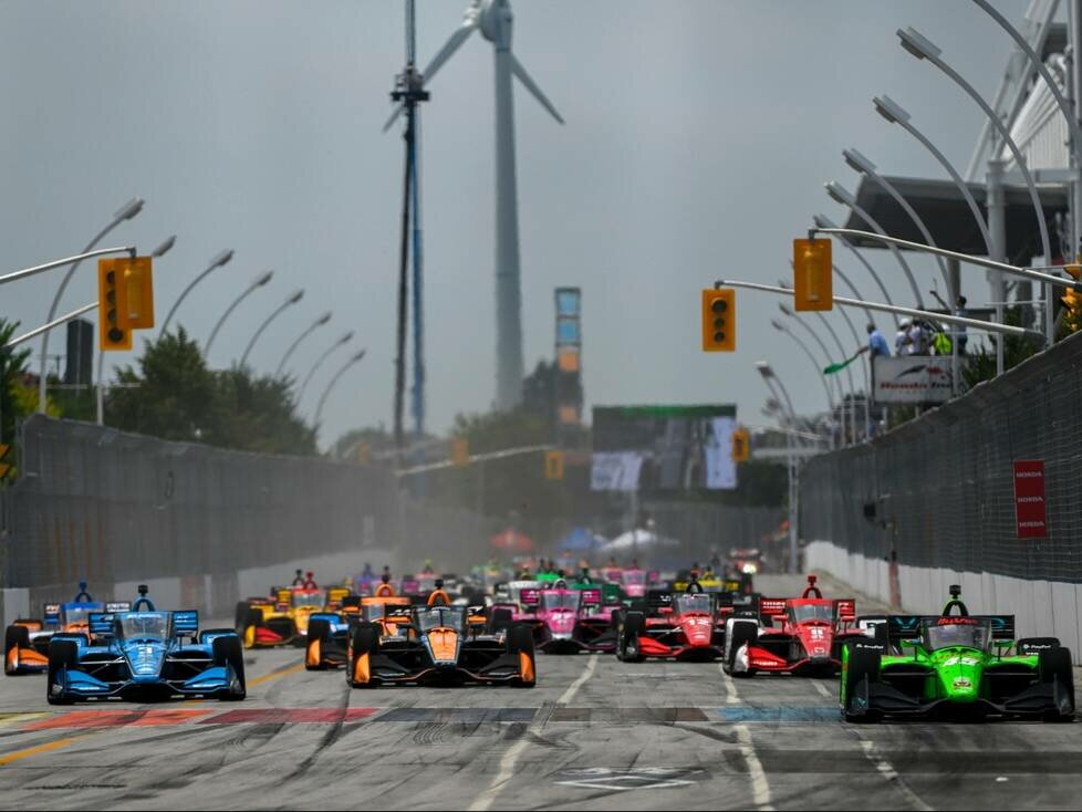 Christian Lundgaard, Scott McLaughlin, Marcus Ericsson, Will Power