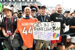 Fans von Lewis Hamilton (Mercedes)