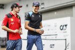 Charles Leclerc (Ferrari) und Esteban Ocon (Alpine) 