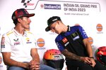 Marc Marquez (Honda) und Fabio Quartararo (Yamaha) 