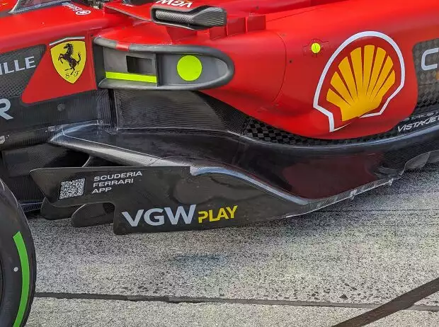 Die Updates am Ferrari SF-23 in Suzuka Titel-Bild zur News: Die Updates am Ferrari SF-23 in Suzuka