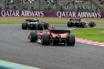 Kevin Magnussen (Haas), Liam Lawson (AlphaTauri) und Carlos Sainz (Ferrari) 