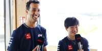 Bild zum Inhalt: Lawson nur Ersatzfahrer: AlphaTauri bestätigt Tsunoda und Ricciardo für 2024!