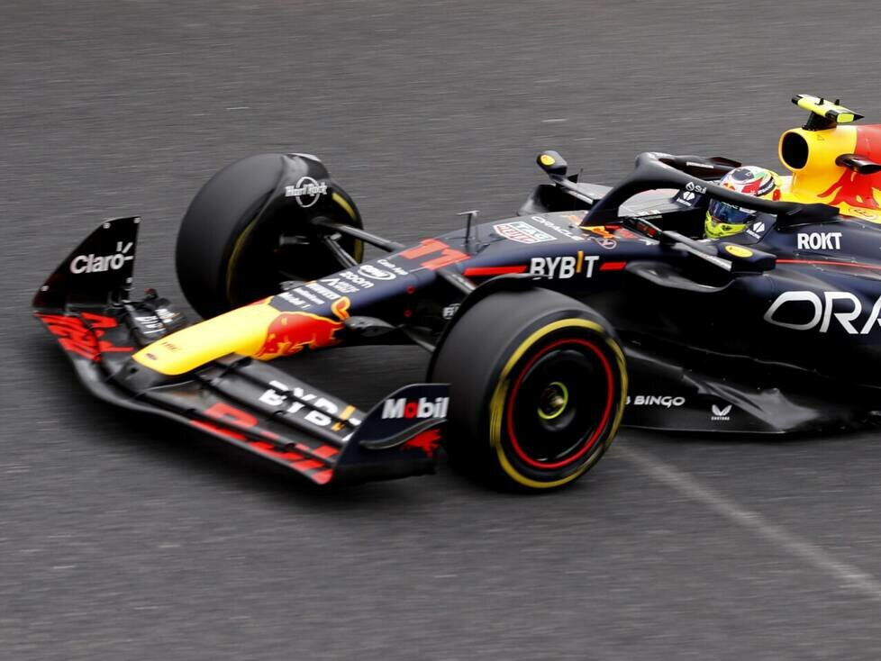 Sergio Perez im Red Bull RB19 beim Formel-1-Rennen in Suzuka 2023