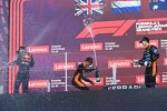 Max Verstappen (Red Bull), Lando Norris (McLaren) und Oscar Piastri (McLaren) 