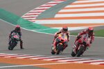Francesco Bagnaia (Ducati), Marc Marquez (Honda) und Fabio Quartararo (Yamaha) 
