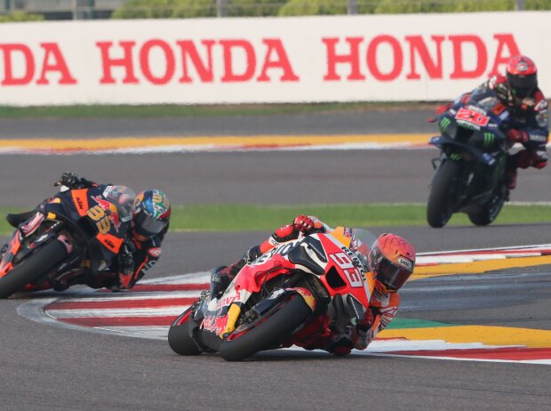 Marc Marquez, Brad Binder, Fabio Quartararo