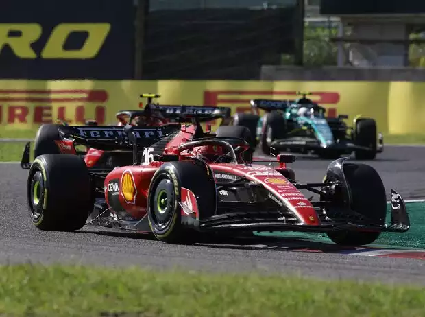 Charles Leclerc, Carlos Sainz Titel-Bild zur News: Charles Leclerc, Carlos Sainz
