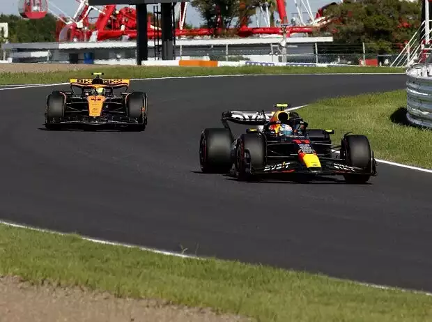 Sergio Perez, Lando Norris Titel-Bild zur News: Sergio Perez, Lando Norris