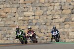 Jonathan Rea, Alvaro Bautista und Toprak Razgatlioglu 