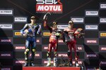 Toprak Razgatlioglu, Alvaro Bautista und Michael Ruben Rinaldi 