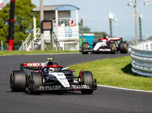 Yuki Tsunoda, Liam Lawson Titel-Bild zur News: Yuki Tsunoda, Liam Lawson