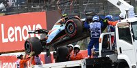 Der Unfall von Logan Sargeant beim Formel-1-Rennen in Japan 2023