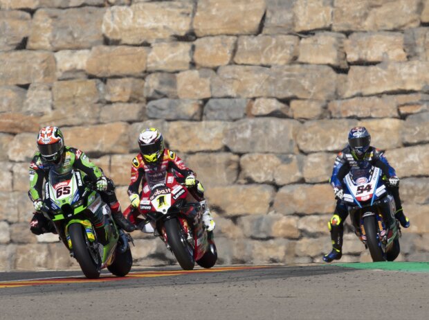 Jonathan Rea, Alvaro Bautista, Toprak Razgatlioglu Jonathan Rea, Alvaro Bautista, Toprak Razgatlioglu