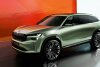 Skoda Kodiaq (2024) zeigt neues Außendesign auf ersten Skizzen