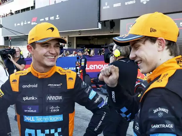 Titel-Bild zur News: Lando Norris, Oscar Piastri