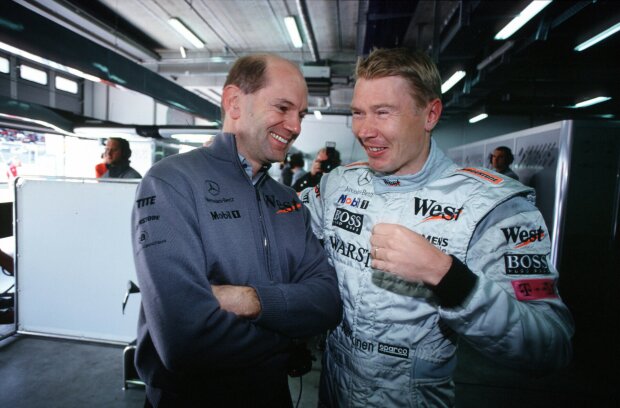 Adrian Newey Mika Häkkinen Red Bull Red Bull F1McLaren McLaren F1 ~Adrian Newey und Mika Häkkinen ~ 