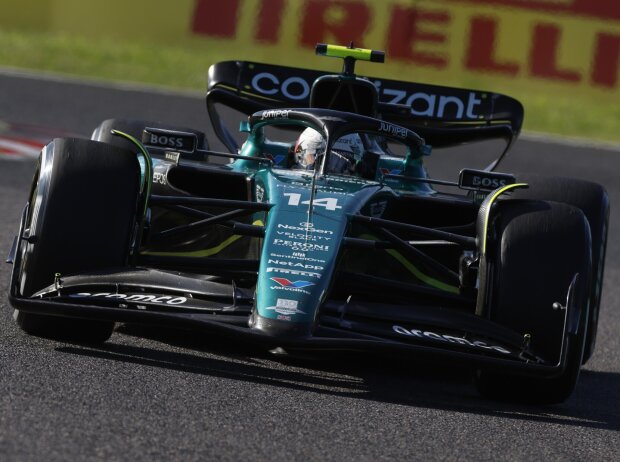 Fernando Alonso beim Formel-1-Rennen in Suzuka 2023 Fernando Alonso beim Formel-1-Rennen in Suzuka 2023