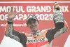 Bild zum Inhalt: Dritter auf Hondas Heimstrecke: Marc Marquez feiert "romantisches Podium"