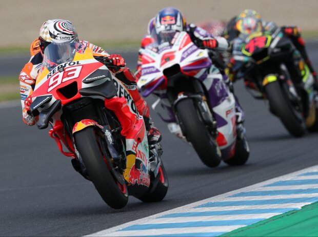 Marc Marquez, Johann Zarco, Marco Bezzecchi Marc Marquez, Johann Zarco, Marco Bezzecchi