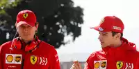 John Elkann und Charles Leclerc
