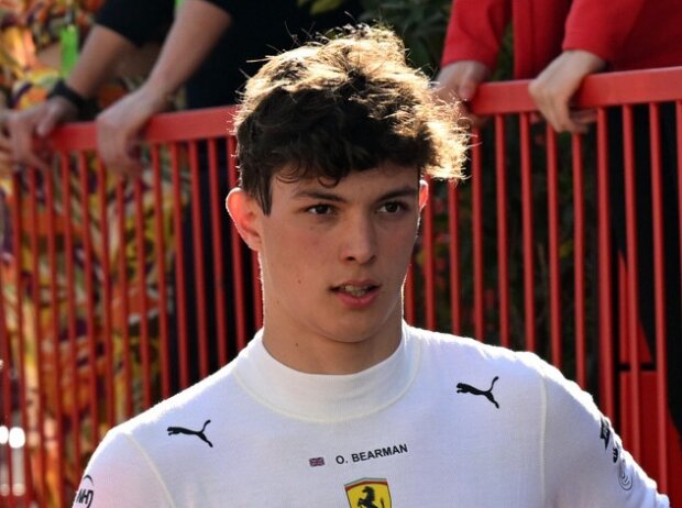 Titel-Bild zur News: Ferrari-Junior Oliver Bearman