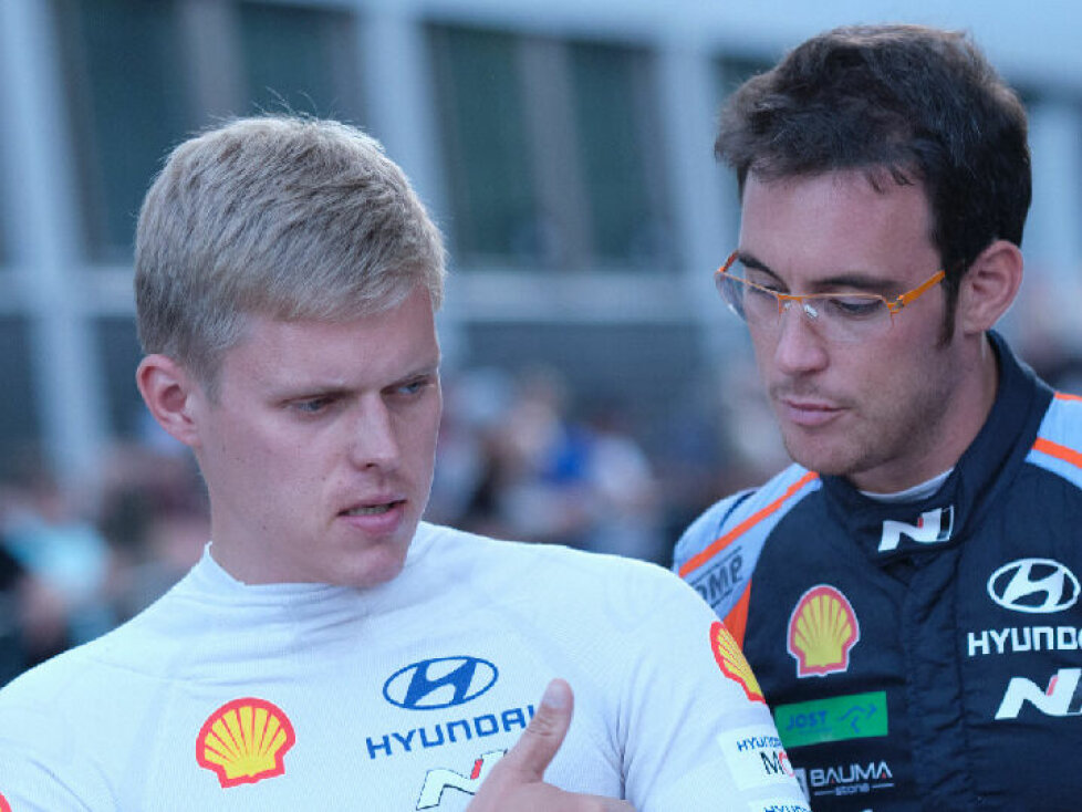Ott Tänak und Thierry Neuville
