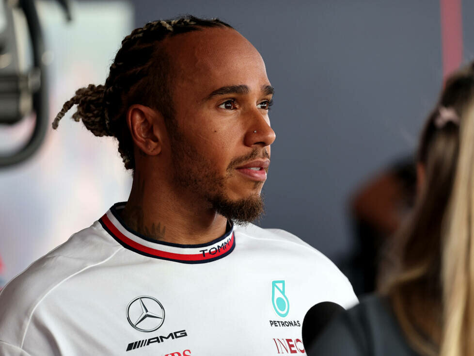Lewis Hamilton (Mercedes) beim Formel-1-Rennen in Japan 2023