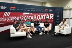 Guanyu Zhou (Alfa Romeo), Pierre Gasly (Alpine), Sergio Perez (Red Bull), Fernando Alonso (Aston Martin) und Nico Hülkenberg (Haas) 