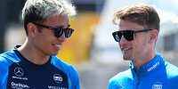 Die Williams-Formel-1-Piloten Alexander Albon und Logan Sargeant