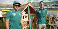 Fernando Alonso, Lance Stroll, Sebastian Vettel