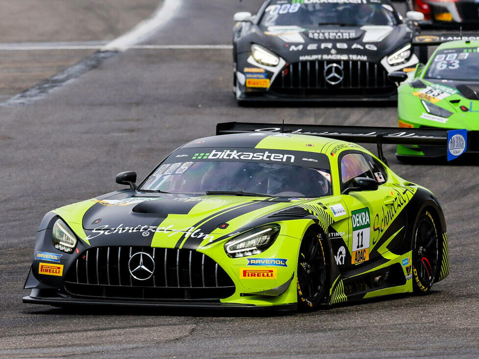 Schnitzelalm-Mercedes im ADAC GT Masters