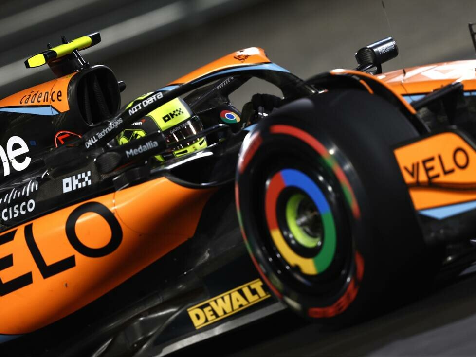 Lando Norris beim Formel-1-Rennen in Katar 2023