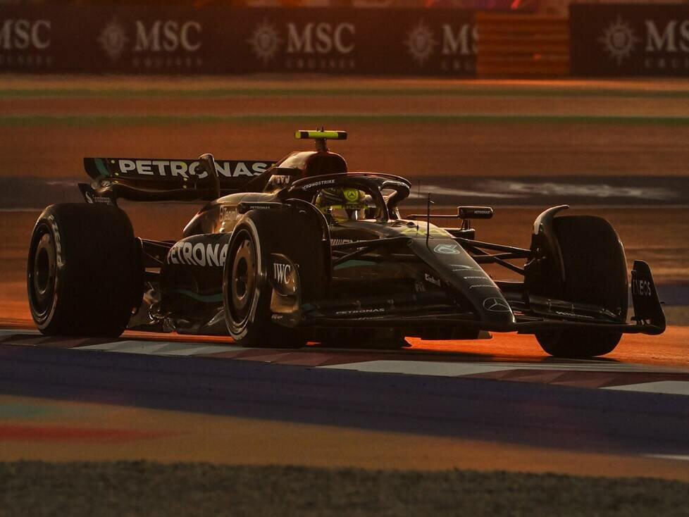 Lewis Hamilton beim Formel-1-Rennen 2023 in Katar