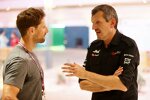 Romain Grosjean mit Günther Steiner (Haas) 