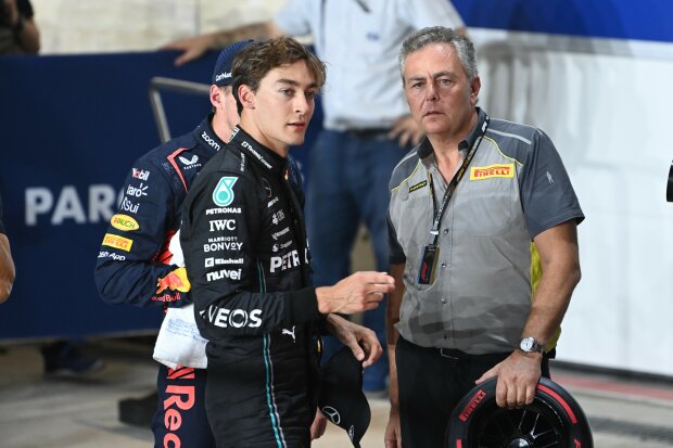 George Russell Max Verstappen Red Bull Red Bull F1 ~George Russell (Mercedes) und Max Verstappen (Red Bull) ~ 