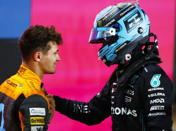 Lando Norris, George Russell Lando Norris, George Russell