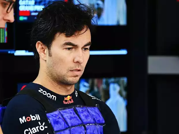 Titel-Bild zur News: Sergio Perez (Red Bull) beim Qualifying zum Formel-1-Rennen in Katar