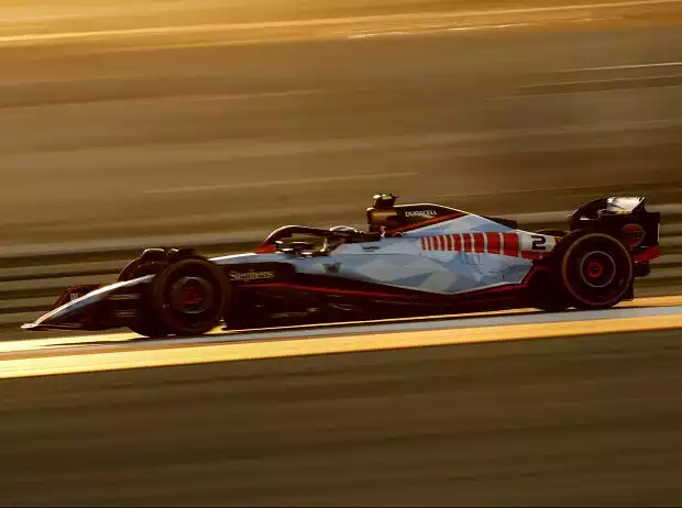 Titel-Bild zur News: Logan Sargeant (Williams) im Training zum Formel-1-Rennen in Katar 2023
