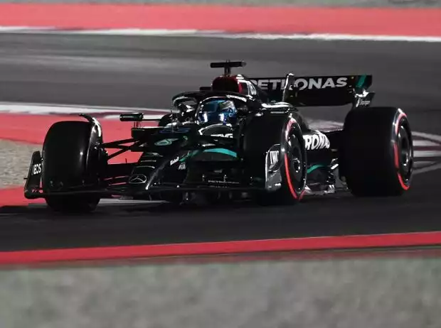 Titel-Bild zur News: George Russell beim Formel-1-Rennen in Katar 2023