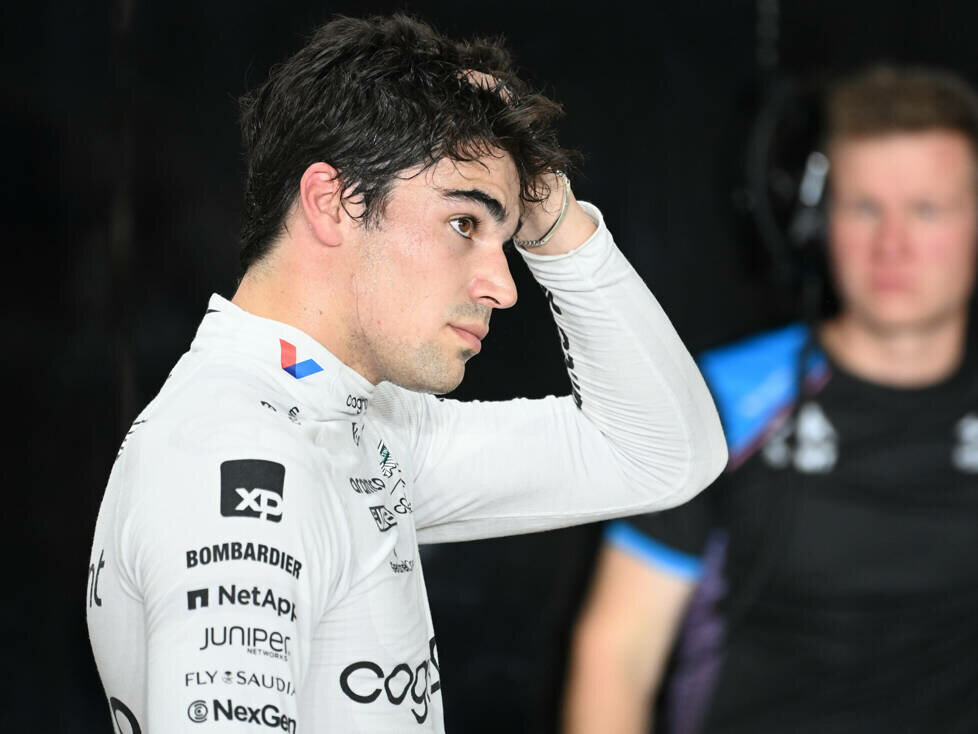 Lance Stroll (Aston Martin) beim Formel-1-Qualifying in Katar 2023